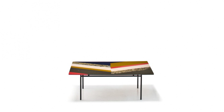 Fishbone coffee table, Moroso