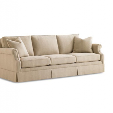 Three-seater sofa Skirted Portland