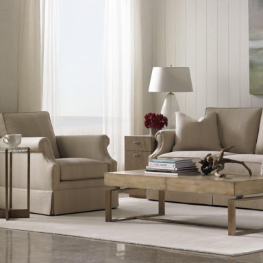 Three-seater sofa Skirted Portland