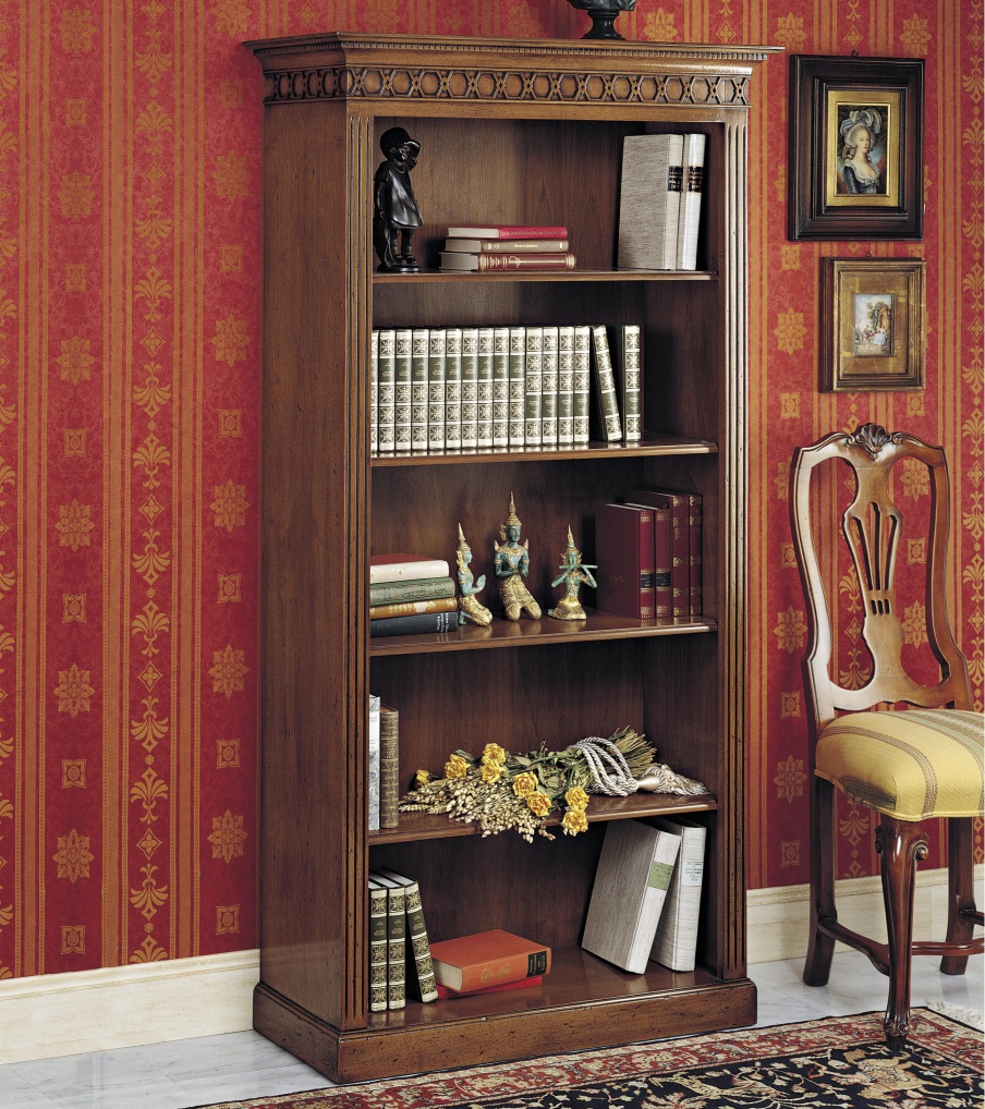 Bookcase natural wood, Francesco Molon