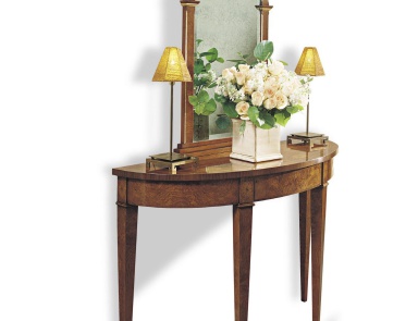 The console is natural wood, Francesco Molon