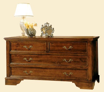 A chest of drawers made of solid wood, DOLFI