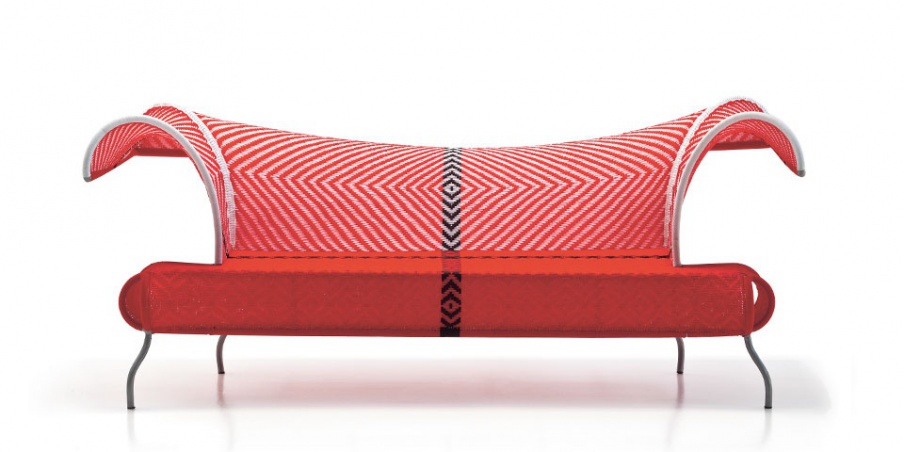 Sofa on a metal frame Cardamone, Moroso