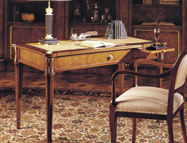 A Desk made of natural wood, Francesco Molon