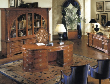 A Desk made of natural wood, Francesco Molon