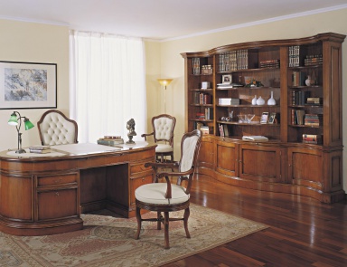 A Desk made of natural wood, Francesco Molon