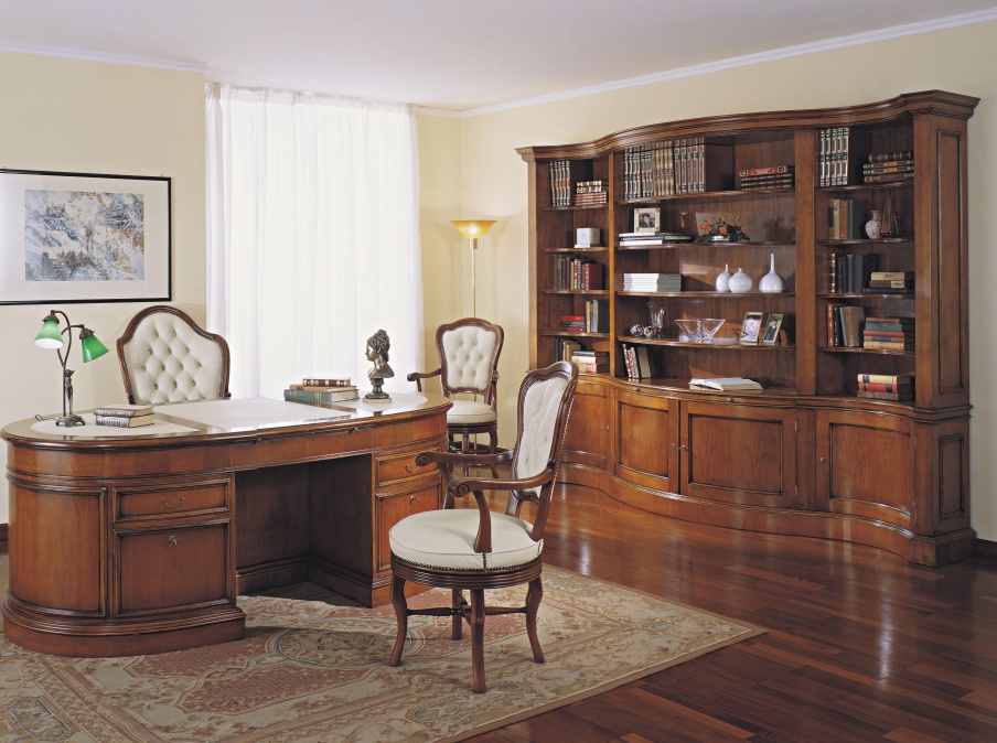 A Desk made of natural wood, Francesco Molon