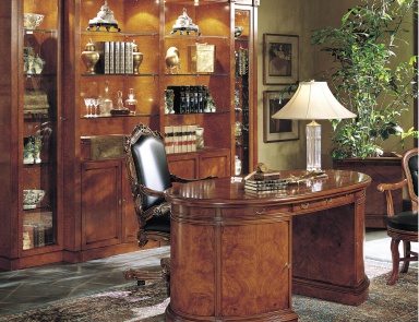 A Desk made of natural wood, Francesco Molon