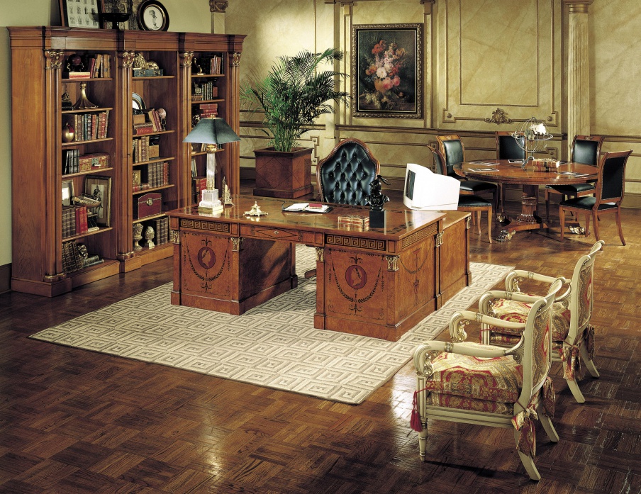 A Desk made of natural wood, Francesco Molon