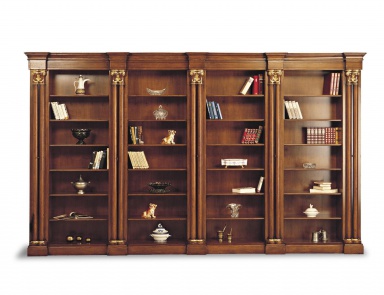 The bookcase with open shelves, Francesco Molon