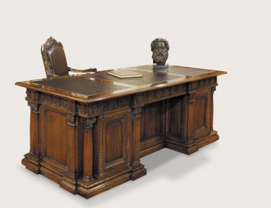 A Desk made of natural wood, Francesco Molon