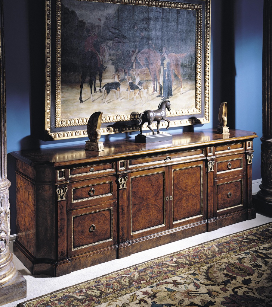 A chest of drawers made from natural wood, Francesco Molon