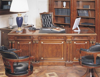 A Desk made of natural wood, Francesco Molon