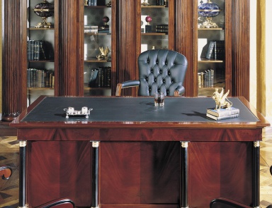 A Desk made of natural wood, Francesco Molon