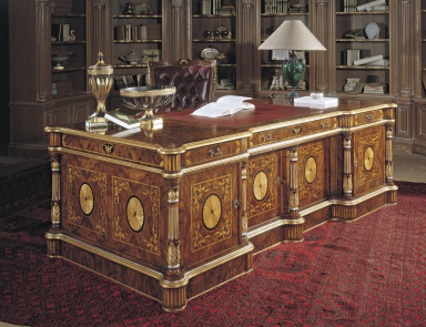 A Desk made of natural wood, Francesco Molon