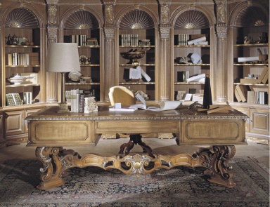 A Desk made of natural wood, Francesco Molon