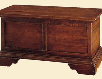 Chest bench natural wood DOLFI
