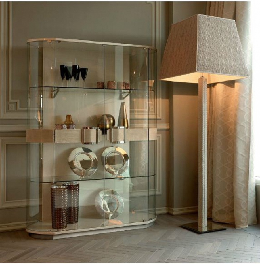 Showcase with glass shelves Ermes, Ego