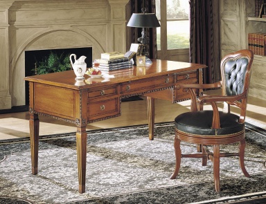 A Desk made of natural wood, Francesco Molon