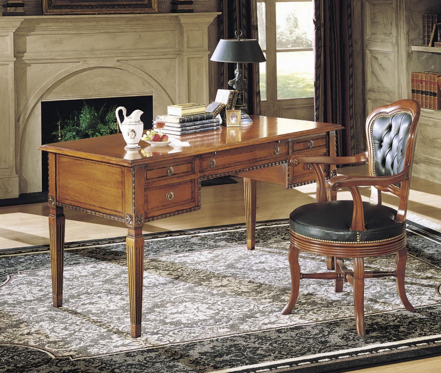 A Desk made of natural wood, Francesco Molon