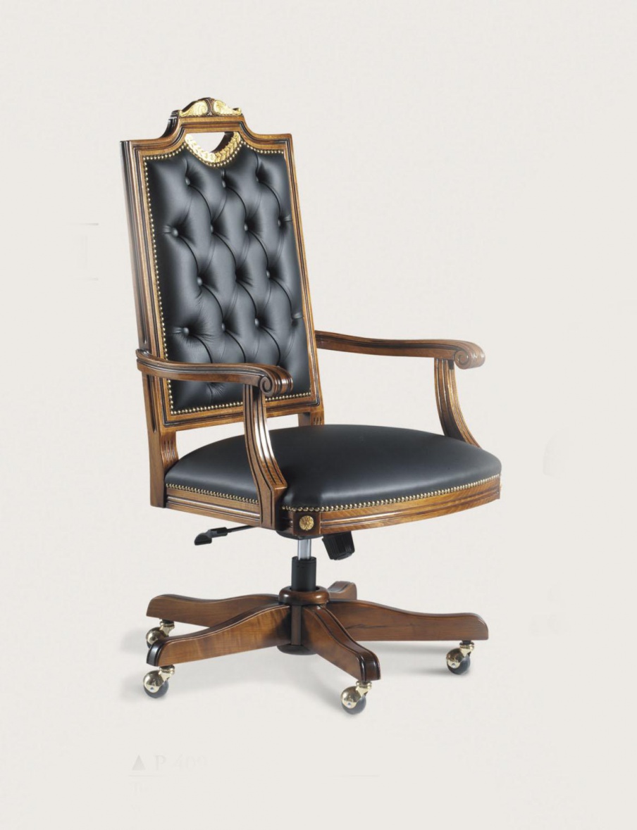 Chair on a swivel base, Francesco Molon