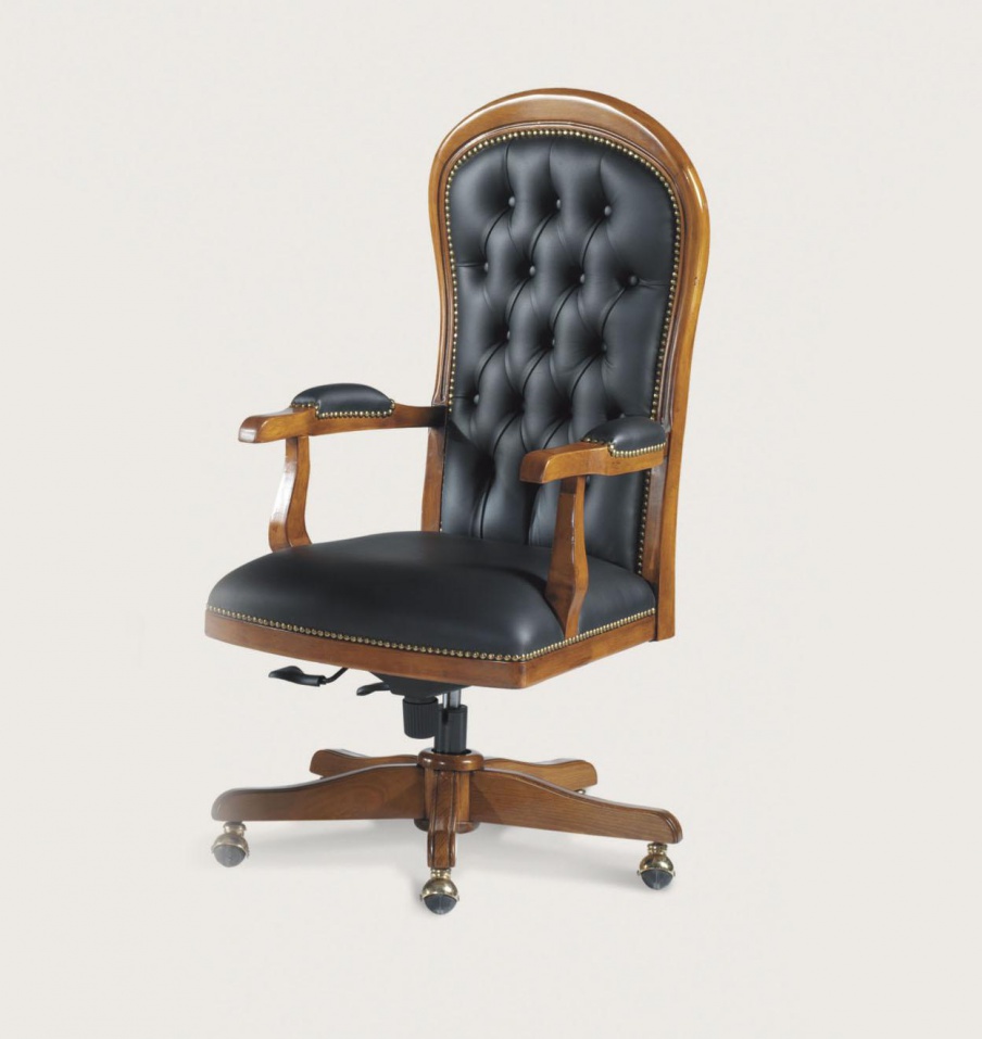 Chair on a swivel base, Francesco Molon