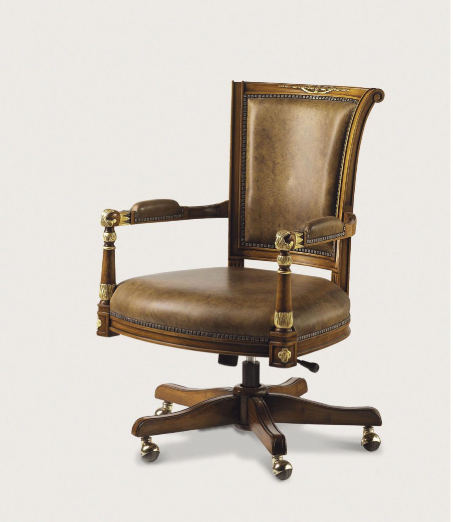 Chair on a swivel base, Francesco Molon
