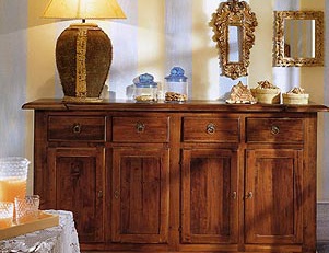 Sideboard in solid wood, DOLFI