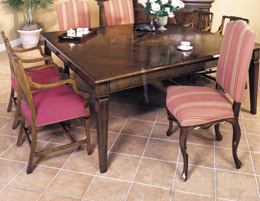 Dining table made from natural wood, Francesco Molon