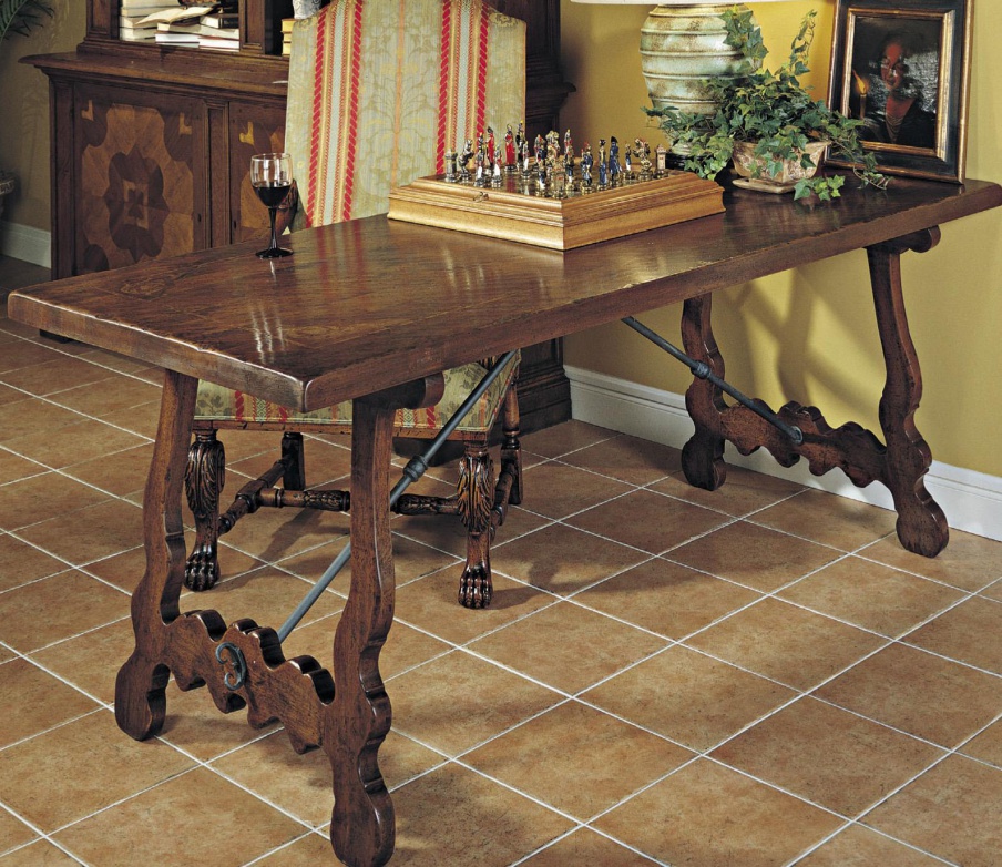 Dining table made from natural wood, Francesco Molon