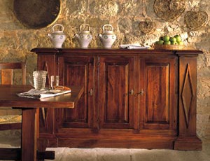 Sideboard in solid wood - DOLFI