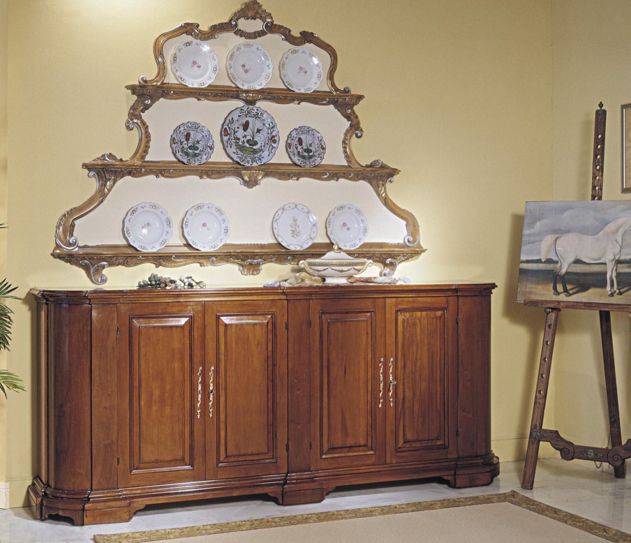 Stand natural wood, Francesco Molon