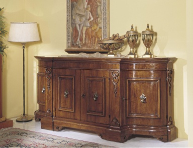 Stand natural wood, Francesco Molon