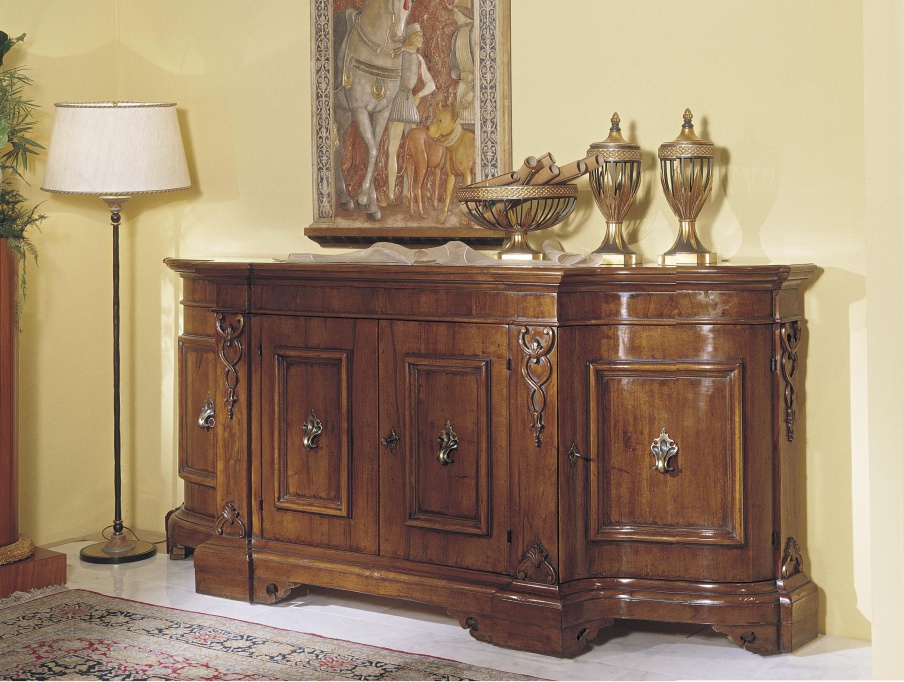 Stand natural wood, Francesco Molon