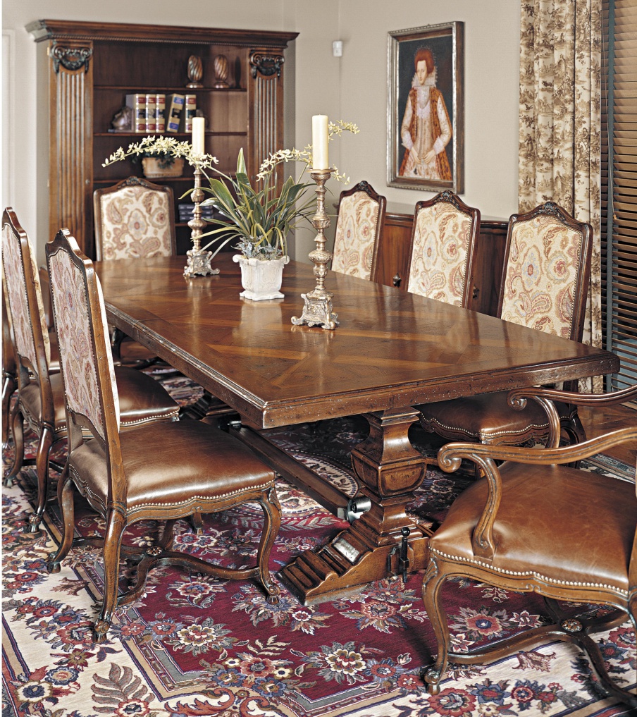 Dining table made from natural wood, Francesco Molon