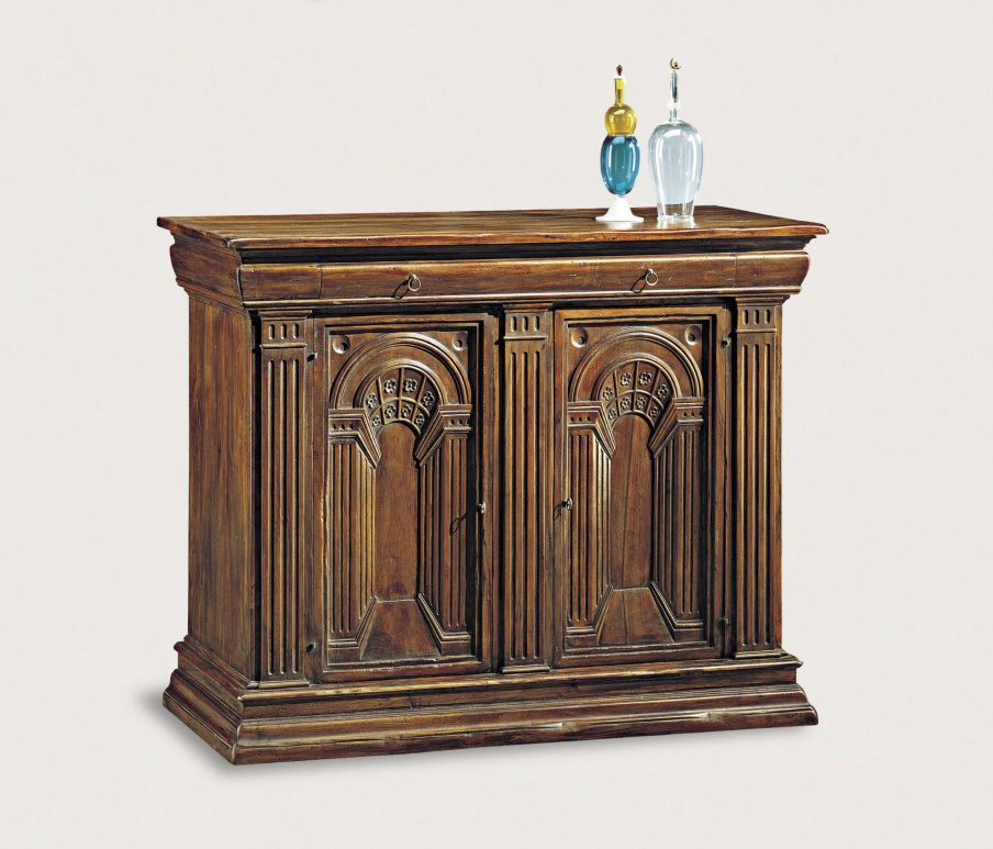 Stand natural wood, Francesco Molon