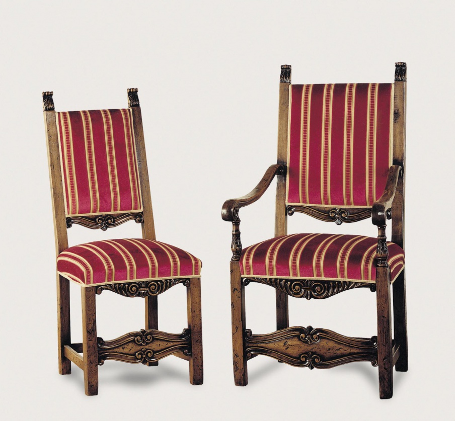 Chair made of natural wood, Francesco Molon