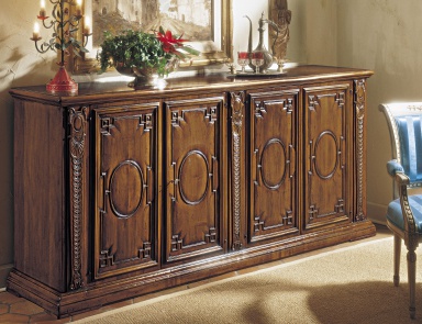 Stand natural wood, Francesco Molon