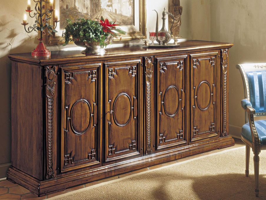 Stand natural wood, Francesco Molon