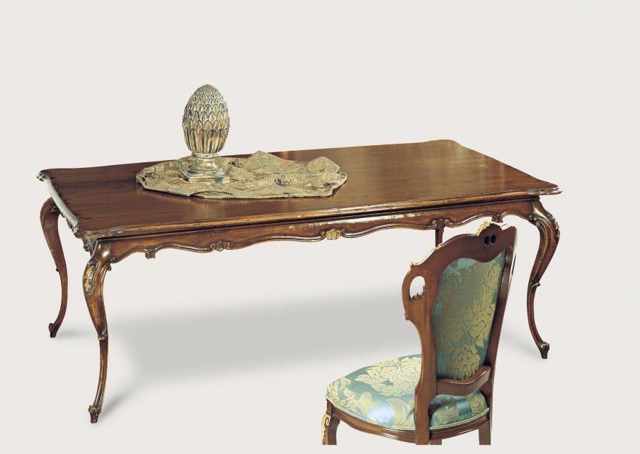 Dining table made from natural wood, Francesco Molon