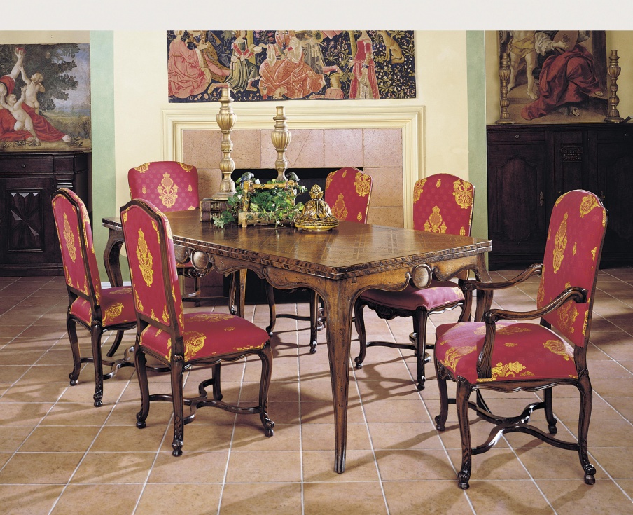 Dining table made from natural wood, Francesco Molon