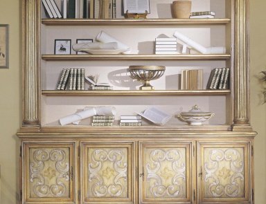 Bookcase natural wood, Francesco Molon