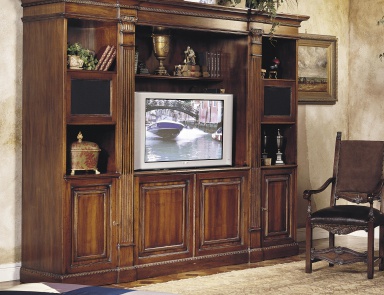 Wall made of natural wood, Francesco Molon (library furniture, Italy)