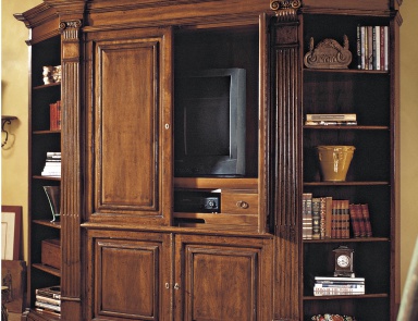 Wall module for TV, Francesco Molon (library furniture, Italy)