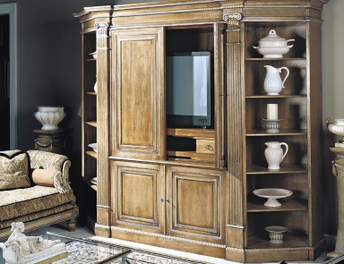 Wall with TV, Francesco Molon (library furniture, Italy)