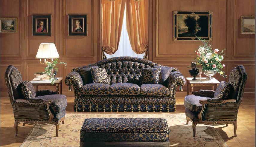 Living room (sofa set) 'epoca, Zanaboni
