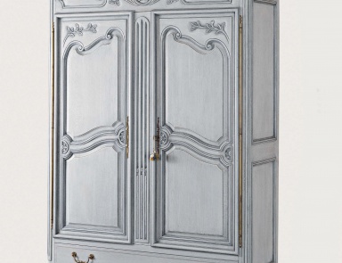 Wardrobe made of natural wood, Francesco Molon