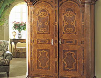 Wardrobe made of natural wood, Francesco Molon