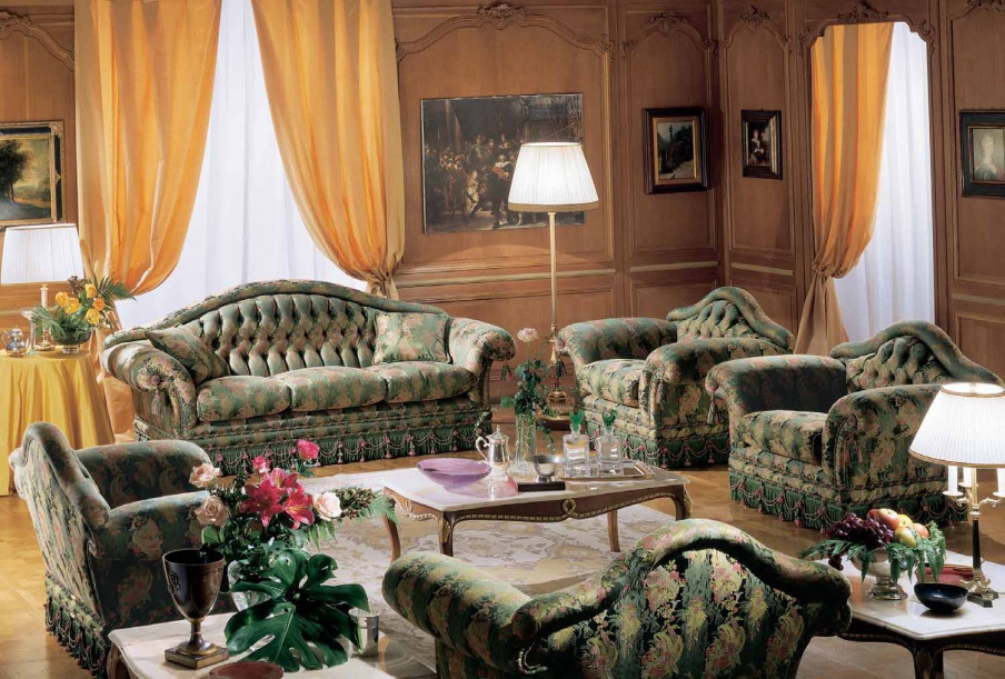 Living room (sofa set) 'epoca, Zanaboni