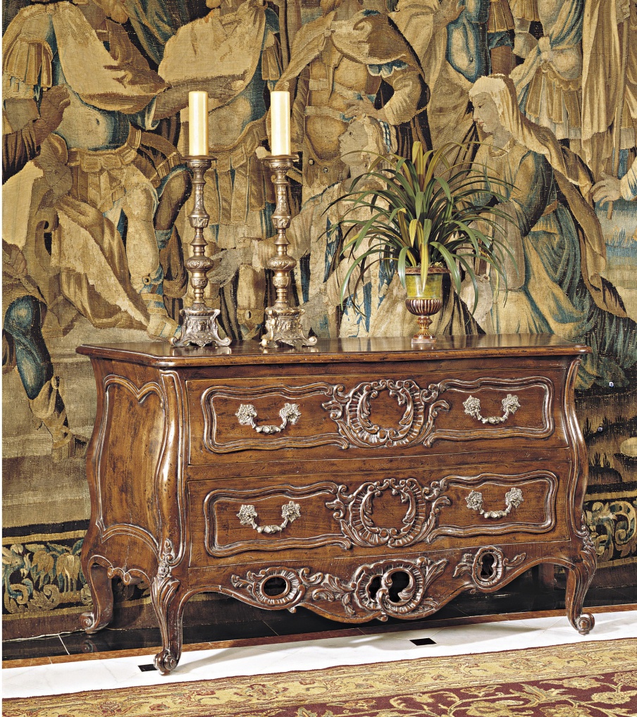 A chest of drawers made from natural wood, Francesco Molon